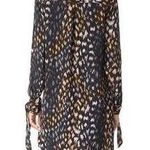 Equipment  Femme Silk Mini Bree Dresd Photo 1