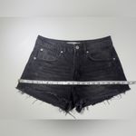 Garage  Women's Dark Denim Jean Shorts 🩳 🖤🩶 Photo 3