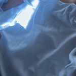 White Hooded Zip Up Size XS Photo 1