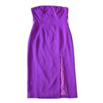 Jay Godfrey purple sheath strapless dress 6 Photo 1