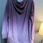 NWT BloomChic Purple Oversized 3/4 Sleeve Hoodie Size 14 Photo 2
