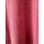 We The Free  Pink Pullover Oversized Lyocell Linen Long Sleeve T-Shirt Sz Small Photo 2