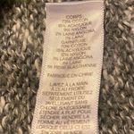 EXPRESS Slouchy Knit Sweater with Shoulder Zippers in Grey - size medium Photo 7