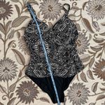 Avenue Swimsuit One Piece Black & White 20W Photo 3