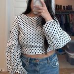 ZARA Polka Dot Top Photo 0