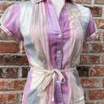 Gap vintage Y2K button up, striped embroidered top / XS / Excellent condition Photo 0