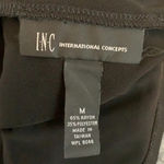 Women’s Inc black dress long sleeves with pearls Medium Photo 2