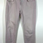 Closed Jeans Womens Size 28 Light Pink Candiani Tapered Cotton Made in Italy Photo 0