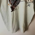 90s Vintage Custom Lonely Bear Eagle T Shirt Single Stitch USA Gray Extra Large Size XL Photo 6