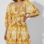 Cleobella  Aubrey Mini Dress, Watercolor Ikat, XS Photo 0