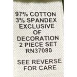 Cato Woman Short Sleeve Jacket Green Button Up & Black Tie Zip Up Skirt Size 20W Photo 4