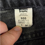 Levi's 90s Vintage Orange Tab 950 Relaxed Tapered Made in USA Mom Jeans Size 9 Photo 3