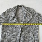 J. McLaughlin Open Cardigan Sweater Grey/White Women Size L Photo 5