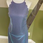 BCX Size 5 purple sparkly iridescent sleeveless dress Photo 4