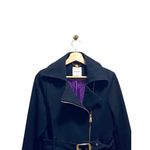 Bebe  Wool Pea Coat Black Size M Photo 9