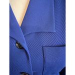 Jacqueline Ferrar Royal Blue Blazer Jacket Size 12 Photo 7
