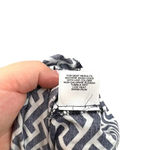 Peter Millar Navy Blue White Geometric Print Stripe Drawstring Dress Size XL Photo 10