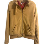 Tommy Hilfiger Vintage Y2K Deadstock NWT Bomber Jacket Fleece Tan Women's sz. XL Photo 0