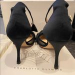Charlotte Olympia Like new  adele satin bow heels Photo 5