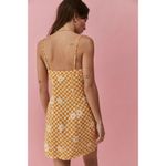 Urban Outfitters UO Lumi Daisy Check Print Mini Dress Photo 1