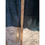 Torrid  3 Teal Open Stitch Button Front Long Sleeve Cardigan Sweater 3x 22 24NWT‎ Photo 5