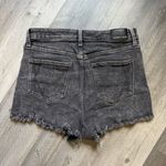 Kendall + Kylie High Rise Drifter Shorts Black Acid Wash Photo 8