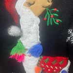 33 Degrees Funky Llama Ugly Christmas Sweater Dress sz XS Colorful Holiday Party Photo 8