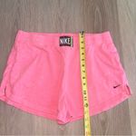 Nike Pink 80s Themed Shorts with Pockets - Size Small/Medium Photo 5
