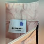 Burberry NWT  High-Waist Denim jean shorts Cotton Jorts. Baby Pink, Bermuda US 14 Photo 5