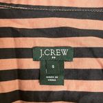 J.Crew Black & Tan Striped Popover Henley Top Style: 41253 Photo 3