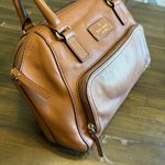 Kate Spade  Baxter Street Catalina Tan Caramel Leather Tote Bag Shoulder Work Photo 3
