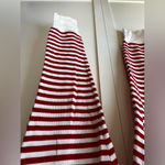 Victoria's Secret Victoria’s Secret NWT Women’s Red‎ Cream Stripe Joggers Loungewear Size Small Photo 6