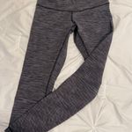 Lululemon Gray Herringbone Pattern Leggings Photo 0