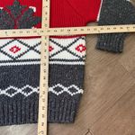 Vintage Susann D Textured Knit Holiday Sweater Acrylic Wool Heavyweight Women M Size M Photo 4