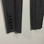 Talbots Chatham Button-Hem Ankle Pants Sharkskin Gray Size 12 Photo 2