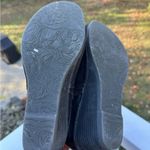 Dansko  Shirley Wedge Bootie Black Nubuck Leather Sz 40 Photo 3