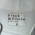 Frank & Eileen Tee Lab White Cotton Drawstring Waist Midi Skirt Size M Photo 2