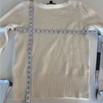Ann Taylor Cream Sweater with Button Accents Photo 6