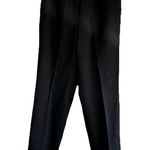 Pendleton Vintage  Dress Pants 100% Virgin Wool 90s Pleated Pockets Black 6 28x28 Photo 0