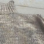 Women’s Mohair Silk Wool blend Loose Knit Mock neck Sweater Large Heather Ombre Photo 11