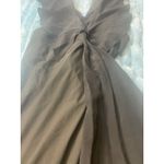 Opening Ceremony  Brown Dress Size 4 Bow Back Flare Skirt Photo 1