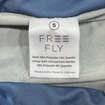 Free Fly Bamboo Lined Breeze 15"‎ Skort Blue Small Phone Pocket Waist Zipper Photo 3