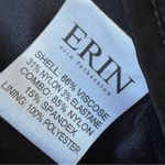 Erin Fetherston Winona Bow Back Mini Dress Satin Sweetheart Sz 8‎ Black Photo 7