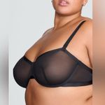 CUUP The Balconette Mesh Bra Black 34F Photo 2