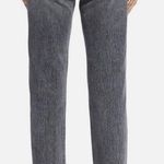 SLVRLAKE Hero Jeans Size 25 Midnight Rider NEW Distress High Rise Fray Straight Black Photo 1