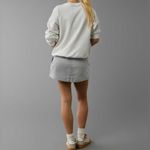 American Eagle AE Logo Graphic Relaxed Crew Neck Sweatshirt Photo 4