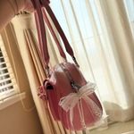 Pink Bow Shoulder Bag + Bag Charm Photo 9