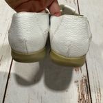 MUSHROOM WHITE PASTEL WEAVE TOE LEATHER T STRAP MARY JANE SHOES Size 5 Photo 1