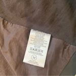 BLANK NYC Private Practice Jacket Mixed Media Draped Faux Leather Grey, Sz M Photo 12