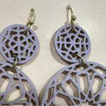 Tiley & Bells Lavender Mandala Earrings Purple Photo 1